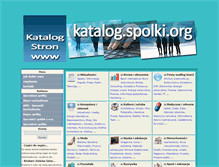 Tablet Screenshot of katalog.spolki.org